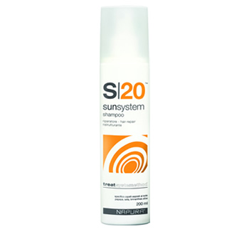 S20 SunSystem Летняя серия для натуральных и окрашенных волос. Шампунь