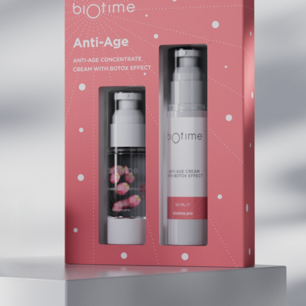 Biotime Anti-Age Concentrate Biotime & Anti-Age Cream with Botox Effect - Концентрат и крем-филлер с аргилерином в Екатеринбурге