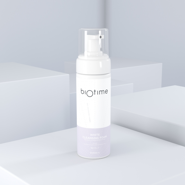 Biotime WHITE CLEANSING FOAM - Очищающая пенка для борьбы с гиперпигментацией в Екатеринбурге